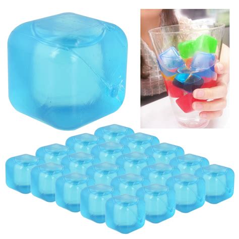 freezable plastic ice cubes